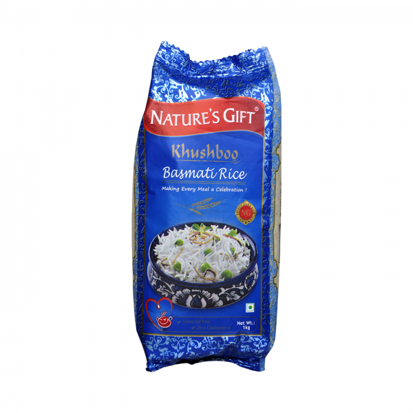 NATURE'S GIFT KHUSHBOO  BASMATI RICE 1 KG
